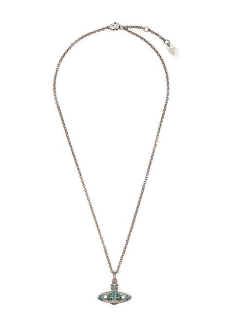 mini bas relief pendant woman platinum VIVIENNE WESTWOOD | 63020086-02P116-CNP116